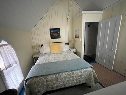 Oak Bluffs, Copeland/In Town Martha's Vineyard vacation rental - 2nd fl yellow bdrm w/ Queen bed & window AC