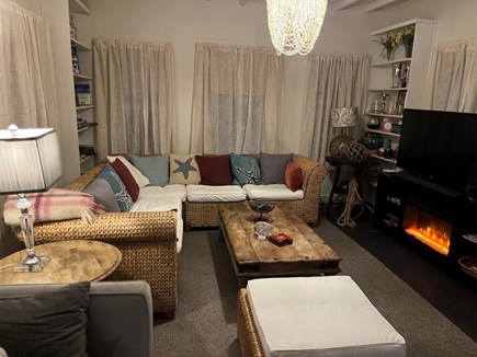 Oak Bluffs, Copeland/In Town Martha's Vineyard vacation rental - Livingroom w/ electric fireplace