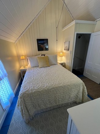 Oak Bluffs, Copeland/In Town Martha's Vineyard vacation rental - Second floor queen bedroom yellow bedroom w/window  AC