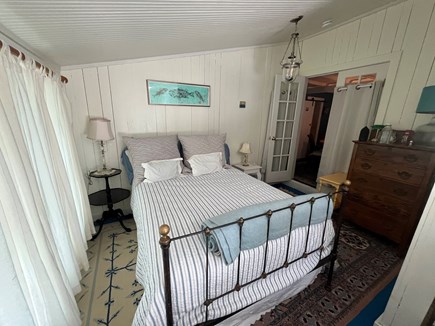 Oak Bluffs, Copeland/In Town Martha's Vineyard vacation rental - 1st Fl Double Bed and a Twin Day Bed with AC and porch access