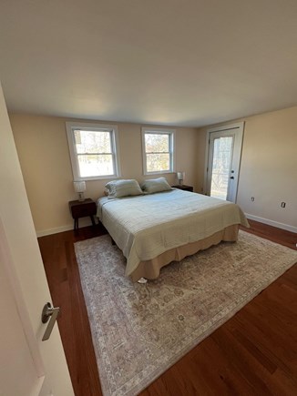 West Tisbury Martha's Vineyard vacation rental - Guest room 2: King bed. Extra roll away twin bed in closet