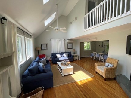 Katama-Edgartown Martha's Vineyard vacation rental - Another view of the living room