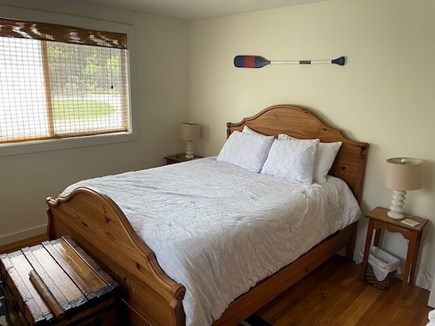 Katama-Edgartown Martha's Vineyard vacation rental - First floor queen bedroom with adjacent full bath