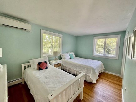 Katama-Edgartown Martha's Vineyard vacation rental - Second floor guest room with queen and twin bed