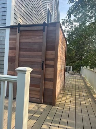 Katama-Edgartown Martha's Vineyard vacation rental - What makes a Vineyard Vacation complete? An outdoor shower