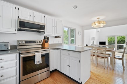 Katama-Edgartown Martha's Vineyard vacation rental - Kitchen view to dining area