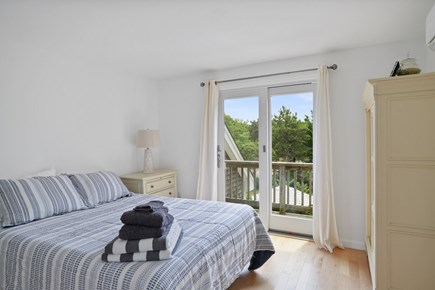 Katama-Edgartown Martha's Vineyard vacation rental - Bedroom 2, second floor with balcony