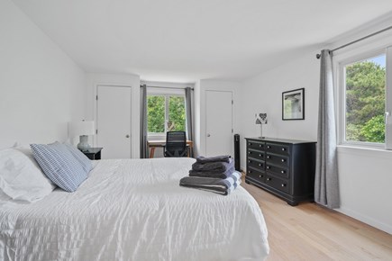 Katama-Edgartown Martha's Vineyard vacation rental - Bedroom 3 with desk on 2nd floor
