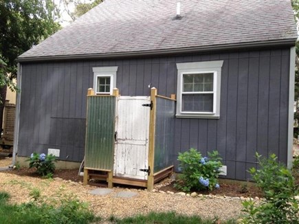 Oak Bluffs Martha's Vineyard vacation rental - Back of house and outdoor shower
