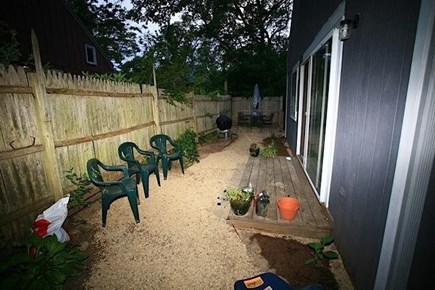 Oak Bluffs Martha's Vineyard vacation rental - Side of house / grill area