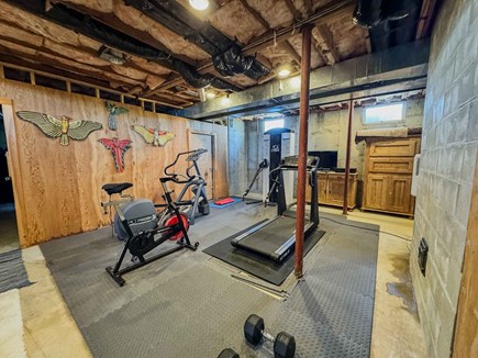 Edgartown, Chappaquidick Martha's Vineyard vacation rental - Basement Gym with complete workout equipment