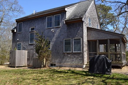 Oak Bluffs Martha's Vineyard vacation rental - Outdoor shower and 3 season screen porch