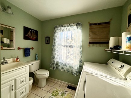 Oak Bluffs Martha's Vineyard vacation rental - First floor full bathroom with washer & dryer