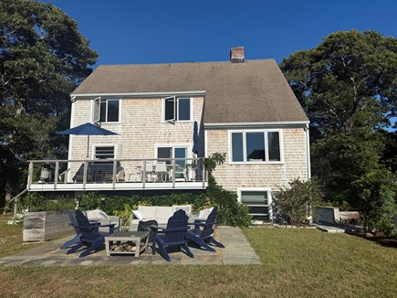 West Tisbury, Lambert's Cove Martha's Vineyard vacation rental - Backyard and deck