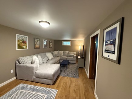 West Tisbury Martha's Vineyard vacation rental - Home theater/Basement Living Area