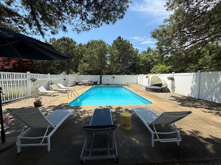 West Tisbury Martha's Vineyard vacation rental - 16x32 ft fully enclosed large swimming pool