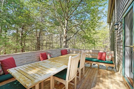 Edgartown Martha's Vineyard vacation rental - Outdoor dining area