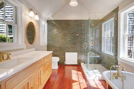 Edgartown Martha's Vineyard vacation rental - Primary Ensuite Bathroom with Shower