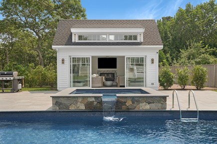 Edgartown Martha's Vineyard vacation rental - Pool House and Spa