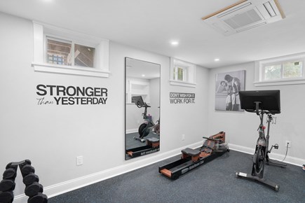 Edgartown Martha's Vineyard vacation rental - Lower Level Exercise Room