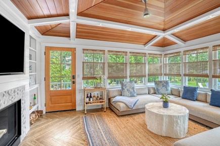 Edgartown Martha's Vineyard vacation rental - Sunroom off of Kitchen