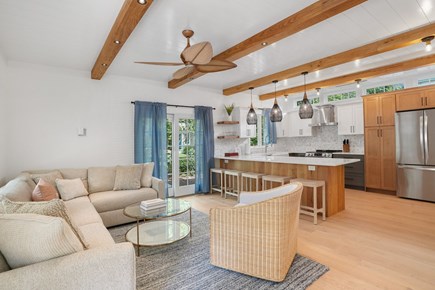 Edgartown Martha's Vineyard vacation rental - Guest House Living Area