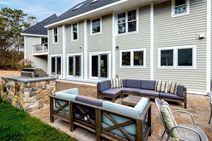 Edgartown Martha's Vineyard vacation rental - Beautiful deck area with outside seating and grill