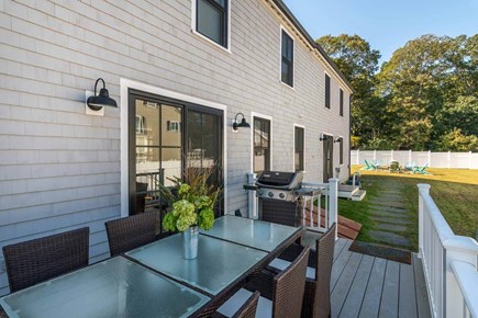 Vineyard Haven Martha's Vineyard vacation rental - Back deck area with BBQ