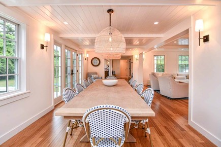 Edgartown Martha's Vineyard vacation rental - View of dining area