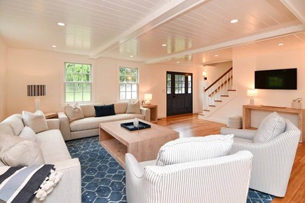 Edgartown Martha's Vineyard vacation rental - View of living area with TV