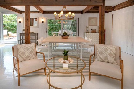 Edgartown Martha's Vineyard vacation rental - Seating area