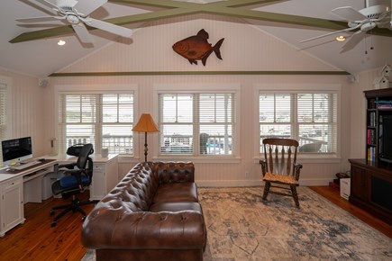 Oak Bluffs Martha's Vineyard vacation rental - Living Room/Den (2nd Floor) Harbor View