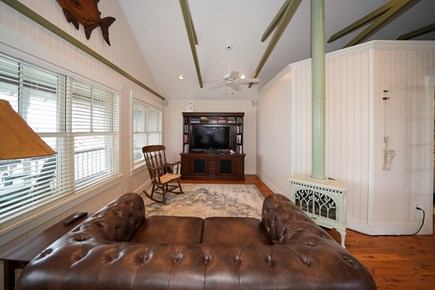 Oak Bluffs Martha's Vineyard vacation rental - Living Room/Den (2nd Floor) Harbor View