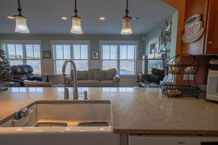Oak Bluffs Martha's Vineyard vacation rental - Harbor View from Kitchen