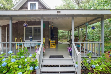 Oak Bluffs Martha's Vineyard vacation rental - Entrance to front porch
