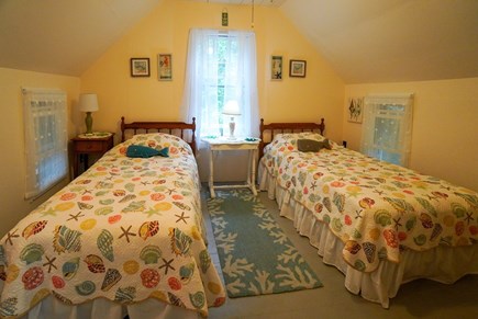 Oak Bluffs Martha's Vineyard vacation rental - Bedroom #2 with 2 singles