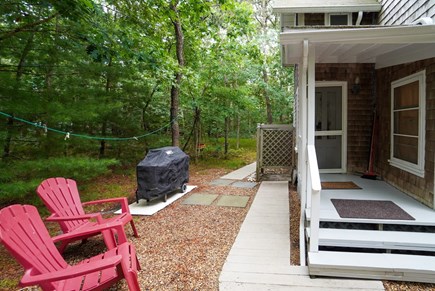Oak Bluffs Martha's Vineyard vacation rental - Rear patio area
