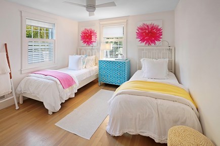 Edgartown Martha's Vineyard vacation rental - BR 2 - Pair of Twins, Hall Bath, First Floor