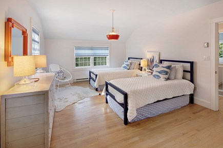 Edgartown Martha's Vineyard vacation rental - BR 3 - Pair of Twins, Hall Bath, Second Floor