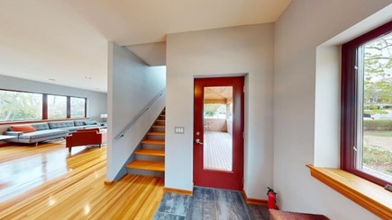 Vineyard Haven Martha's Vineyard vacation rental - Front entryway next to stairs