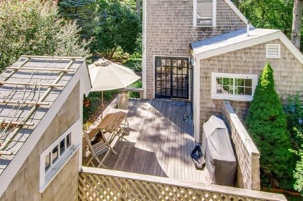 West Tisbury Martha's Vineyard vacation rental - View from King Suite above garage