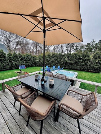 Oak Bluffs Martha's Vineyard vacation rental - Large backyard with Hot Tub