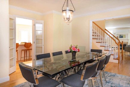 Edgartown Martha's Vineyard vacation rental - Formal dining room with seating for eight guests.