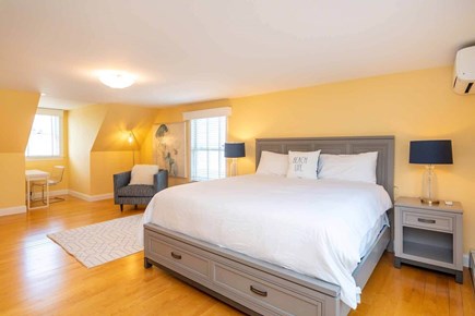Edgartown Martha's Vineyard vacation rental - Second-floor king suite with private tub and shower.<br/><br/>