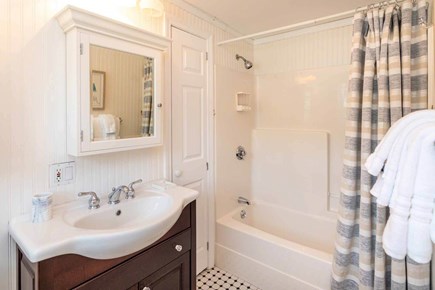 Edgartown Martha's Vineyard vacation rental - Classic bathroom with full shower and tub