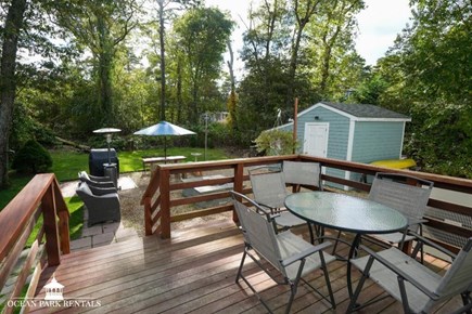 Oak Bluffs Martha's Vineyard vacation rental - Rear deck