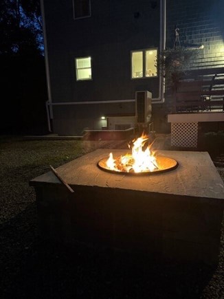 Oak Bluffs Martha's Vineyard vacation rental - Night View of firepit