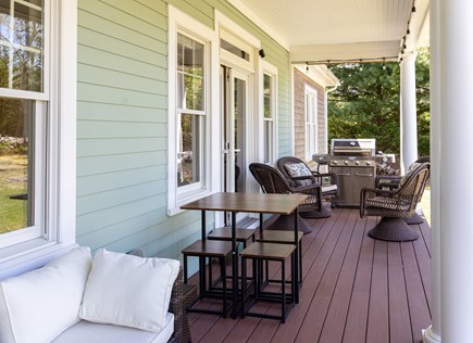 Vineyard Haven Martha's Vineyard vacation rental - Back porch