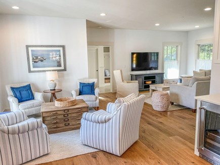 Downtown Edgartown Martha's Vineyard vacation rental - Sitting Area toward Living Room