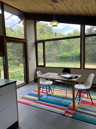 West Tisbury Martha's Vineyard vacation rental - Breakfast Room